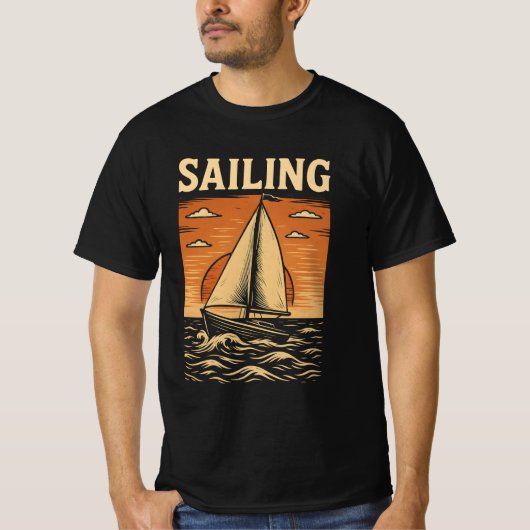 Sailing in the Ocean Tシャツ (正面)