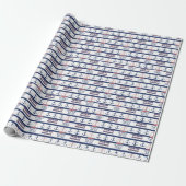 Sailing Into Retirement Nautical Wrapping Paper ラッピングペーパー (アンロールド)