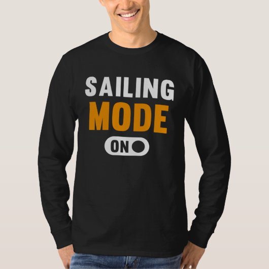 Sailing Mode on Tシャツ (正面)