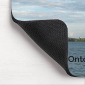 Sailing on Lake Ontario Mouse Pad マウスパッド (コーナー)