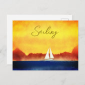 Sailing on the Water ポストカード (正面/裏面)
