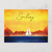 Sailing on the Water ポストカード (正面)