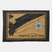 Sailing Route Gift キッチンタオル (横)