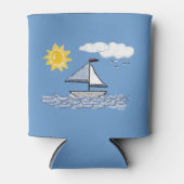 Sailing Sailboat Summer Days 缶クーラー (正面)