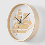 Sailing Ship 壁時計 (傾斜)