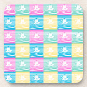 Sailing ships pattern コースター (正面)