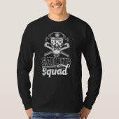 Sailing Squad Captain Sail Sailboat Sailor Tシャツ (正面)