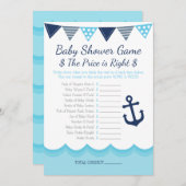 Sailor Baby Shower – The Price is Right Game Progr プログラム (正面/裏面)