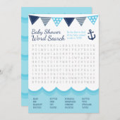 Sailor Baby Word Search Game Card プログラム (正面/裏面)