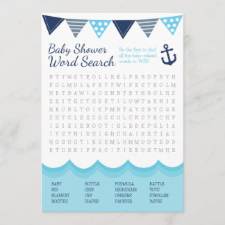 Sailor Baby Word Search Game Card プログラム