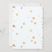 Sailor Bear Boy Baby Shower Invitation 招待状 (裏面)