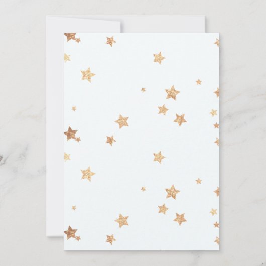  Sailor Bear Boy Baby Shower  Invitation 招待状 (裏面)