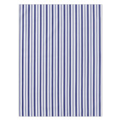Sailor Blue Vertical Stripes テーブルクロス (正面)