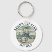 Sailor Cat Club キーホルダー (正面)