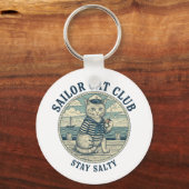 Sailor Cat Club キーホルダー (正面)