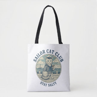 Sailor Cat Club トートバッグ