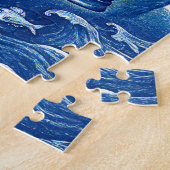 Sailor Holding Lantern While Fish Holds Umbrella ジグソーパズル (側面)