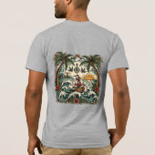 Sailor Jerry Style Tropical Paradise T-Shirt – Tra Tシャツ (裏面)