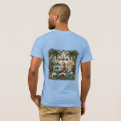 Sailor Jerry Style Tropical Paradise T-Shirt – Tra Tシャツ (裏面フル)