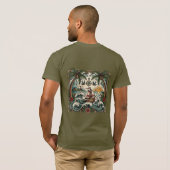 Sailor Jerry Style Tropical Paradise T-Shirt – Tra Tシャツ (裏面フル)