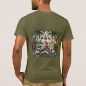 Sailor Jerry Style Tropical Paradise T-Shirt – Tra Tシャツ (裏面)