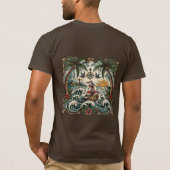Sailor Jerry Style Tropical Paradise T-Shirt – Tra Tシャツ (裏面)