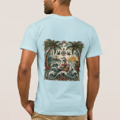 Sailor Jerry Style Tropical Paradise T-Shirt – Tra Tシャツ (裏面)