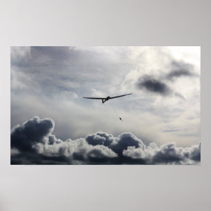 Sailplane Launch Poster ポスター