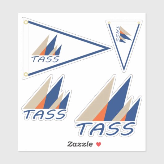 SailTASS Custom-Cut Vinyl Sticker シール (シート)