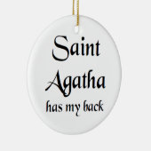 saint agatha セラミックオーナメント (右)