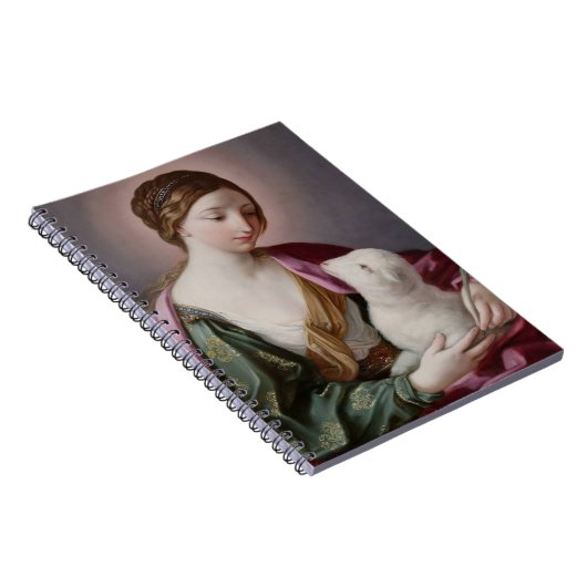 Saint Agnes Catholic Notebook  ノートブック (右側)