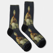 Saint Ambrose by Francisco de Goya ソックス (右)