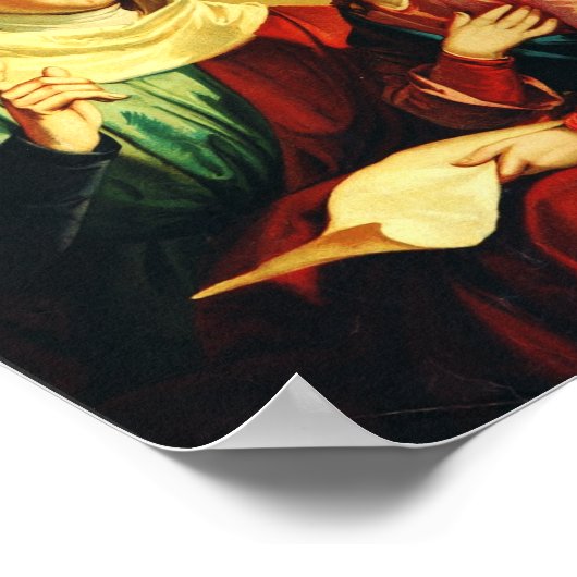 Saint Ann and Virgin Mary ポスター (角)