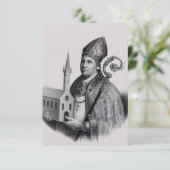 Saint Ansgar Apostle of the North Holy Card サンキューカード (スタンド正面)