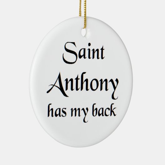 saint anthony セラミックオーナメント (右)