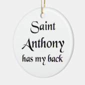 saint anthony セラミックオーナメント (左)