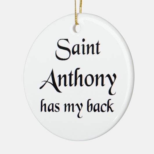 saint anthony セラミックオーナメント (左)