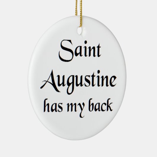 saint augustine coffee mug セラミックオーナメント (右)