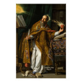Saint Augustine of Hippo ポスター (正面)