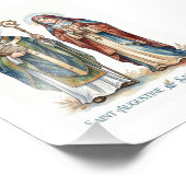 Saint Augustine & Saint Monica フォトプリント (角)
