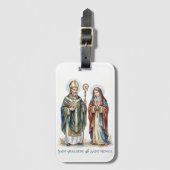 Saint Augustine & Saint Monica ラゲッジタグ (正面縦)