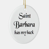 saint barbara セラミックオーナメント (右)