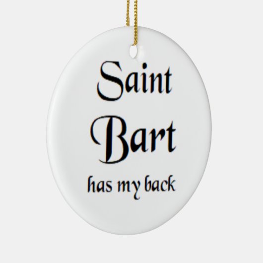 saint bart セラミックオーナメント (右)