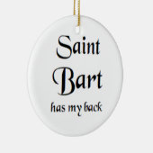 saint bart セラミックオーナメント (右)
