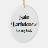 saint bartholomew セラミックオーナメント (右)