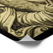 Saint Basil c400 AD ポスター (角)