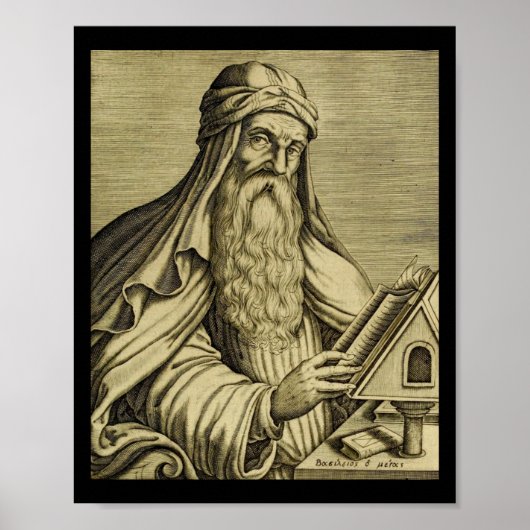 Saint Basil c400 AD ポスター (正面)