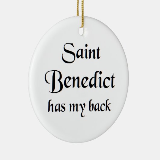 saint benedict セラミックオーナメント (右)