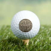 Saint Benedict Medal Golf Balls ゴルフボール (インサイチュ 木)