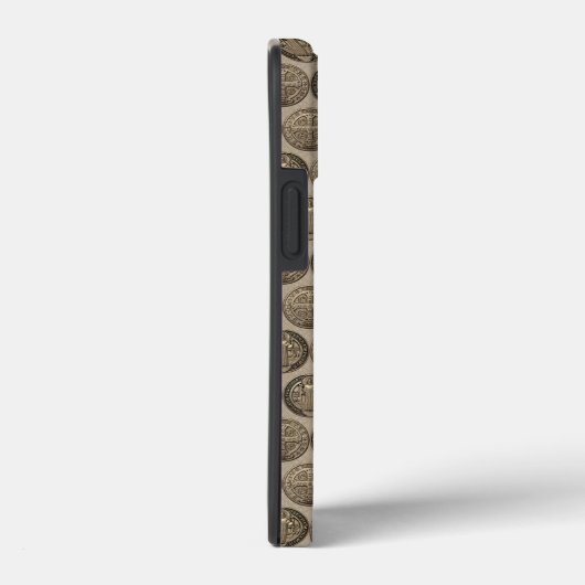 Saint Benedict Medal Mousepad Case-Mate iPhoneケース (裏面 / 右)